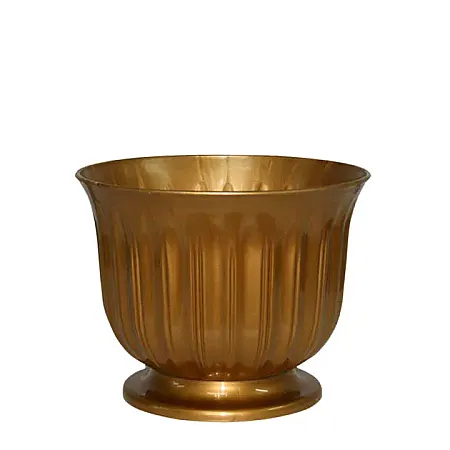 ΓΛΑΣΤΡΑ ΧΡΥΣΟ ΠΛΑΣΤΙΚΗ DONCZKA LILIA - Φ21x17cm